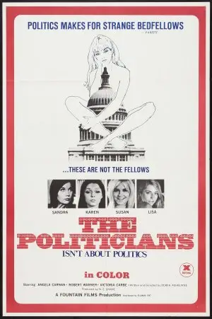 The Politicians (1970) Women's Colored T-Shirt - idPoster.com