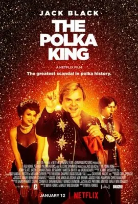 The Polka King (2017) White T-Shirt - idPoster.com