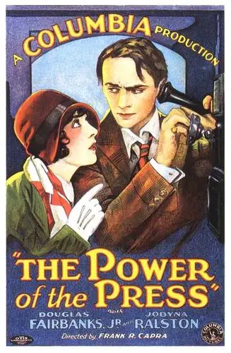 The Power of the Press (1928) Women's Colored  Long Sleeve T-Shirt - idPoster.com