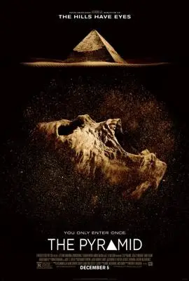 The Pyramid (2014) White T-Shirt - idPoster.com