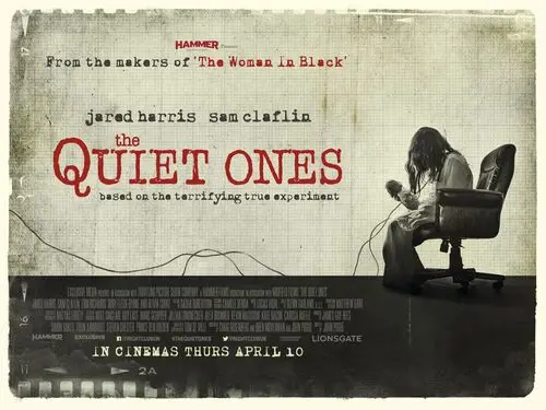 The Quiet Ones (2014) White T-Shirt - idPoster.com