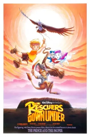 The Rescuers Down Under (1990) White T-Shirt - idPoster.com