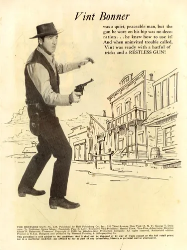 The Restless Gun (1957) Men's Colored Hoodie - idPoster.com