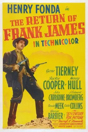 The Return of Frank James (1940) White Tank-Top - idPoster.com