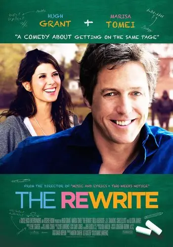 The Rewrite (2014) White T-Shirt - idPoster.com