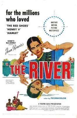 The River (1951) White T-Shirt - idPoster.com