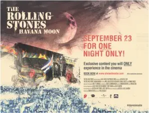 The Rolling Stones Havana Moon 2016 Fridge Magnet picture 680155