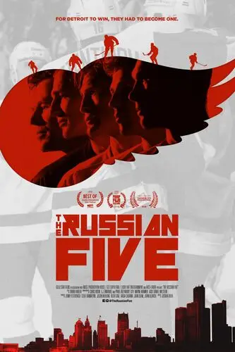 The Russian Five (2019) White Tank-Top - idPoster.com