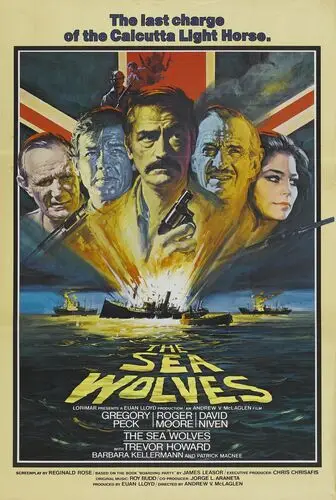 The Sea Wolves (1980) White T-Shirt - idPoster.com