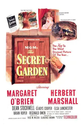 The Secret Garden (1949) Men's Colored Hoodie - idPoster.com