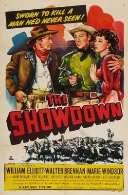 The Showdown (1950) Women's Colored  Long Sleeve T-Shirt - idPoster.com
