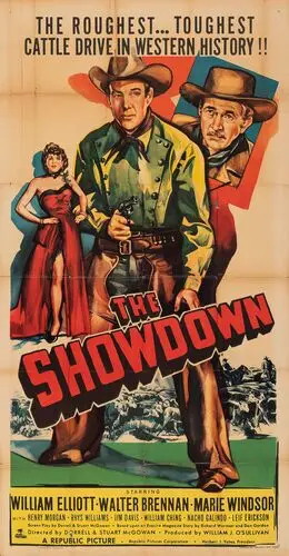 The Showdown (1950) White T-Shirt - idPoster.com