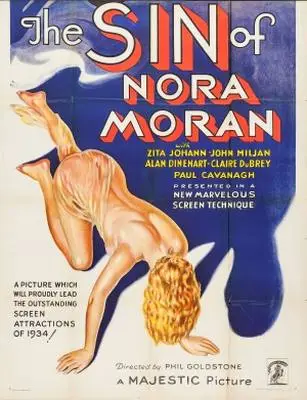 The Sin of Nora Moran (1933) Men's Colored  Long Sleeve T-Shirt - idPoster.com