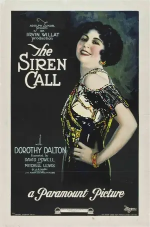The Siren Call (1922) White T-Shirt - idPoster.com