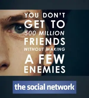 The Social Network (2010) White Tank-Top - idPoster.com