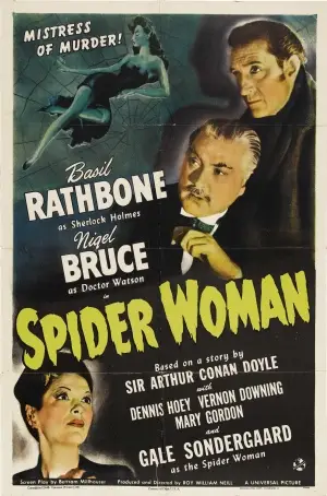 The Spider Woman (1944) Women's Colored Hoodie - idPoster.com