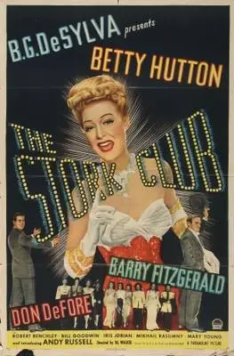 The Stork Club (1945) White T-Shirt - idPoster.com