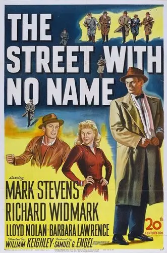 The Street with No Name (1948) Men's Colored T-Shirt - idPoster.com