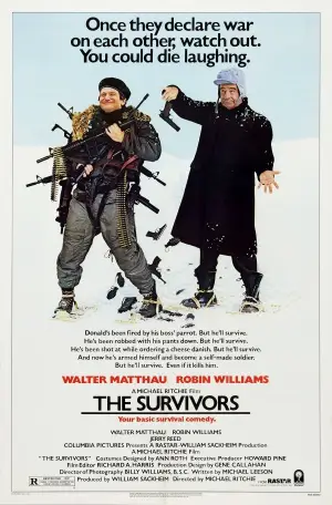 The Survivors (1983) Women's Colored Tank-Top - idPoster.com