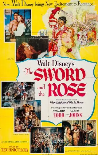 The Sword and the Rose (1953) Women's Colored  Long Sleeve T-Shirt - idPoster.com