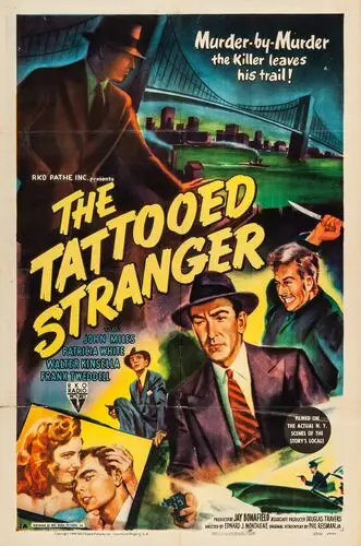 The Tattooed Stranger (1950) Women's Colored T-Shirt - idPoster.com