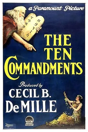 The Ten Commandments (1923) White Tank-Top - idPoster.com