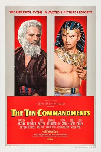 The Ten Commandments (1956) Kitchen Apron - idPoster.com