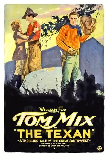 The Texan (1920) White Tank-Top - idPoster.com