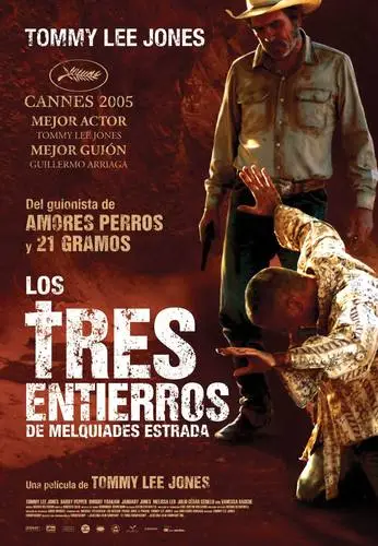 The Three Burials of Melquiades Estrada (2005) Women's Colored T-Shirt - idPoster.com