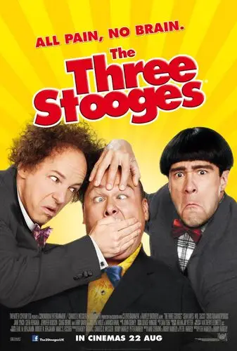 The Three Stooges (2012) Men's Colored  Long Sleeve T-Shirt - idPoster.com