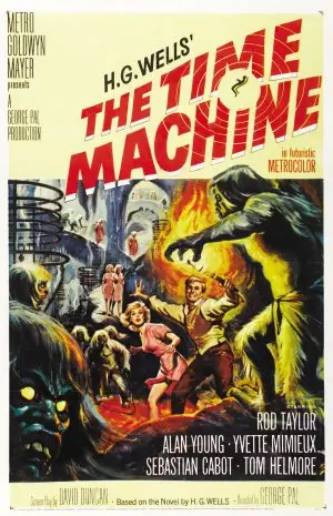The Time Machine (1960) White Tank-Top - idPoster.com