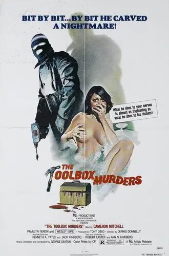 The Toolbox Murders (1978) White Tank-Top - idPoster.com
