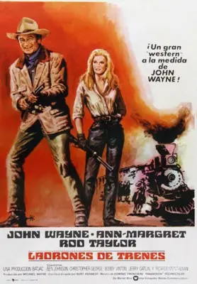 The Train Robbers (1973) White Tank-Top - idPoster.com