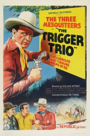 The Trigger Trio (1937) White T-Shirt - idPoster.com