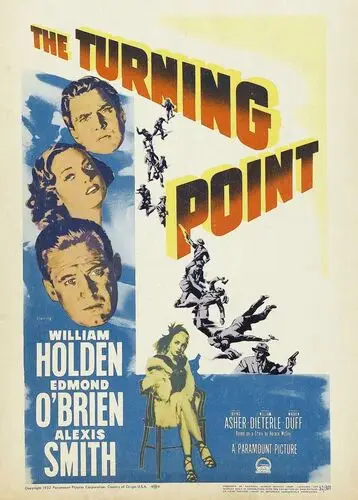 The Turning Point (1952) White Tank-Top - idPoster.com