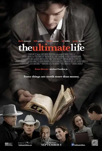 The Ultimate Life (2013) White T-Shirt - idPoster.com
