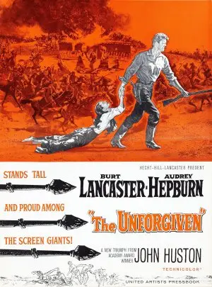 The Unforgiven (1960) White T-Shirt - idPoster.com