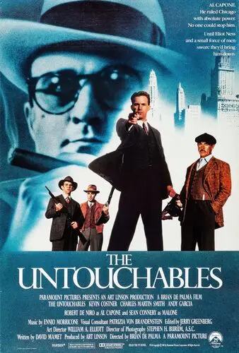 The Untouchables (1987) Men's Colored  Long Sleeve T-Shirt - idPoster.com