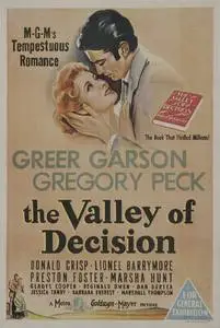 The Valley of Decision (1945) posters and prints