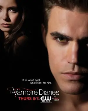 The Vampire Diaries (2009) White T-Shirt - idPoster.com