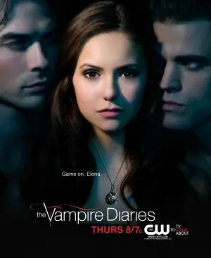 The Vampire Diaries (2009) White T-Shirt - idPoster.com