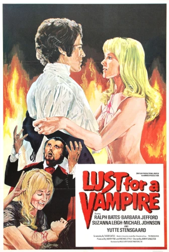The Vampire Lovers (1970) Drawstring Backpack - idPoster.com