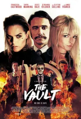 The Vault (2017) White T-Shirt - idPoster.com