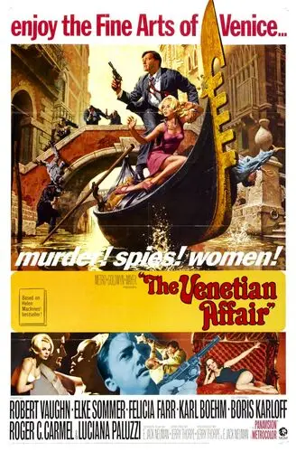 The Venetian Affair (1967) Women's Colored Tank-Top - idPoster.com