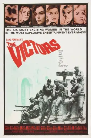 The Victors (1963) Women's Colored  Long Sleeve T-Shirt - idPoster.com