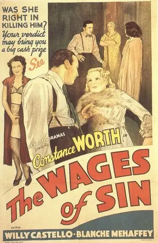 The Wages of Sin (1938) Kitchen Apron - idPoster.com