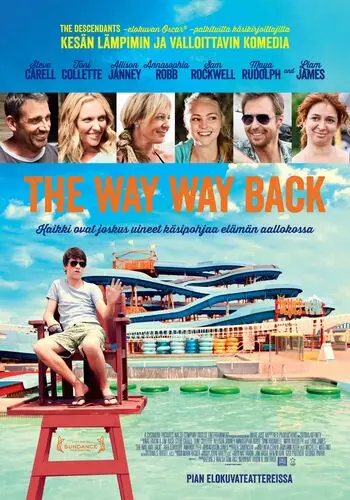 The Way Way Back (2013) Men's Colored T-Shirt - idPoster.com