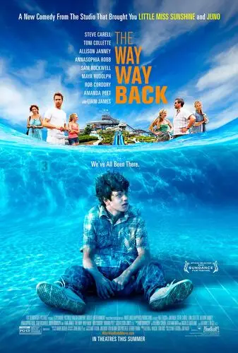 The Way Way Back (2013) White Tank-Top - idPoster.com
