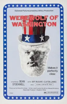 The Werewolf of Washington (1973) Men's Colored  Long Sleeve T-Shirt - idPoster.com