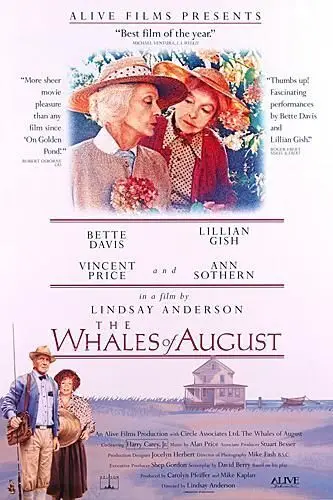 The Whales of August (1987) White T-Shirt - idPoster.com